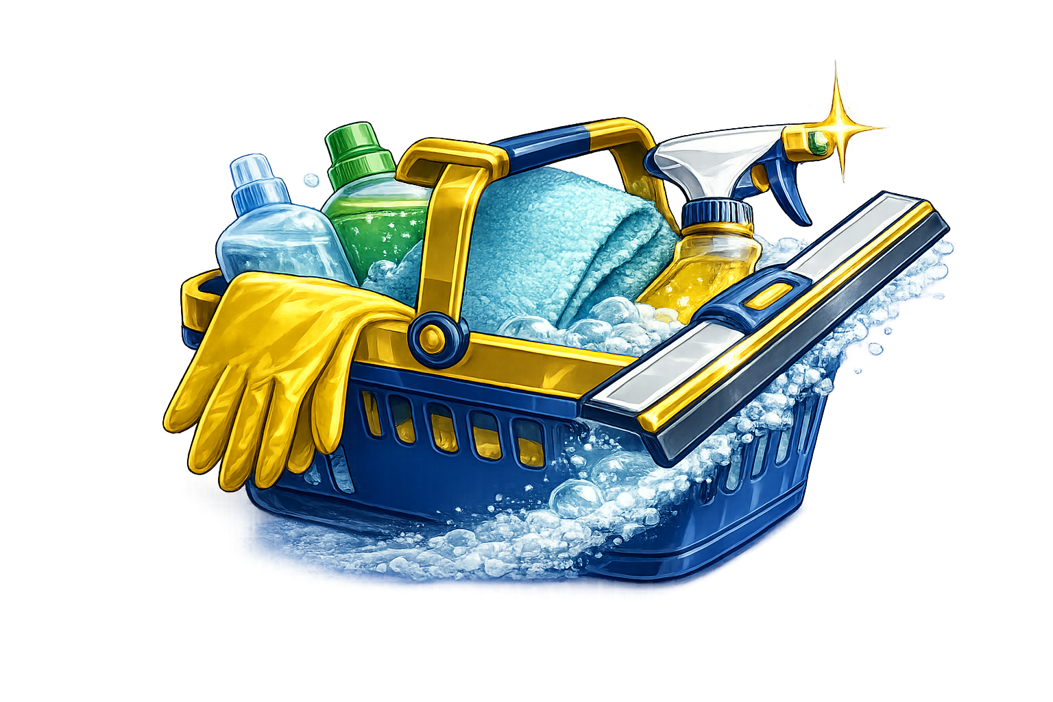Cleaning basket icon