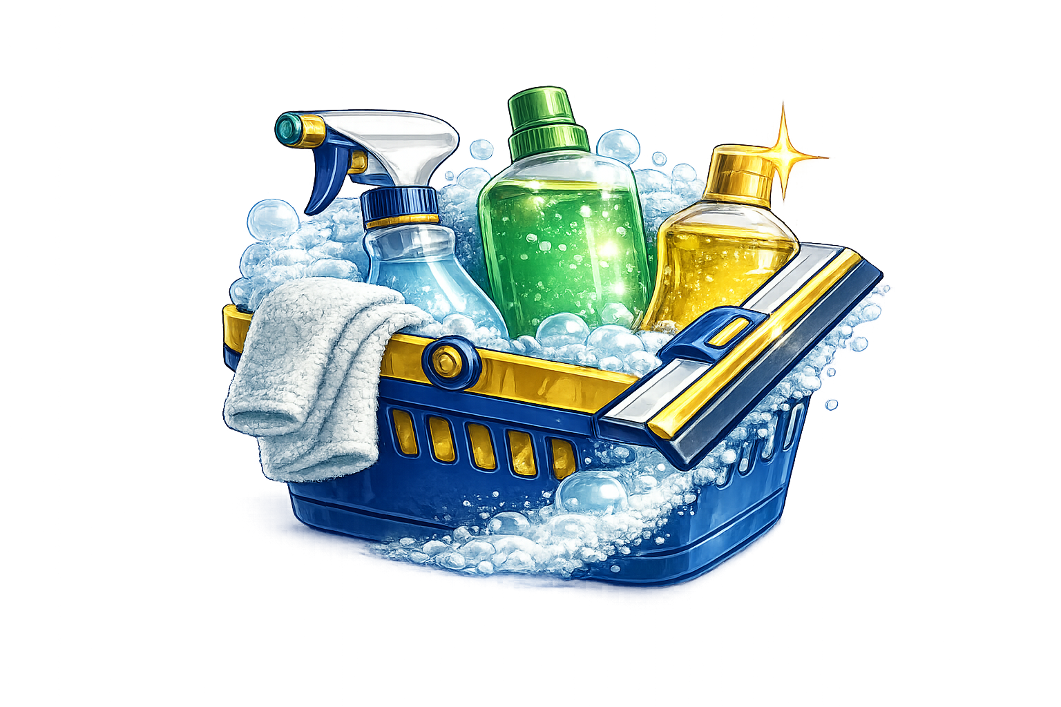 Cleaning products icon